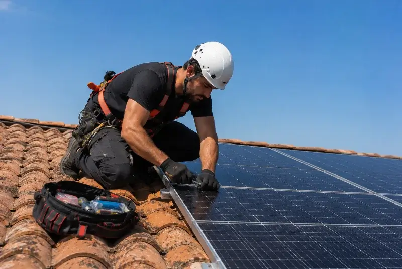 Maintenance et monitoring de panneaux solaires à Thorigné-Fouillard
