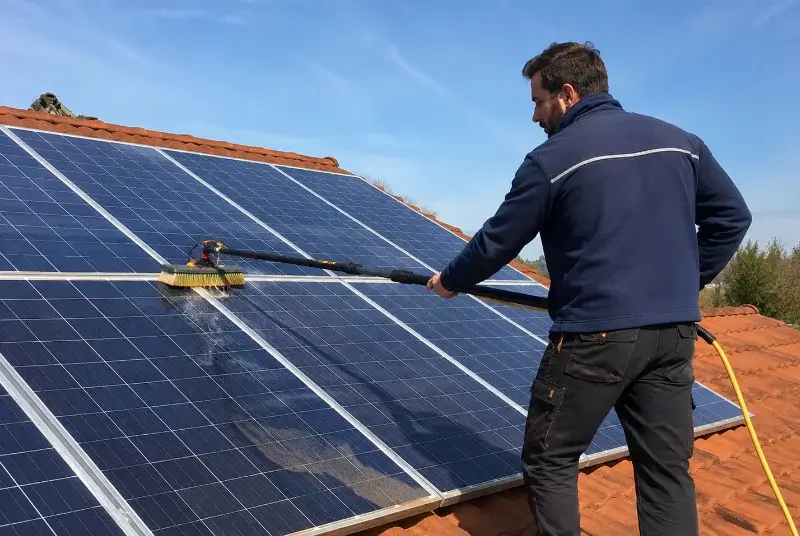 Nettoyage et entretien de panneaux solaires à Thorigné-Fouillard